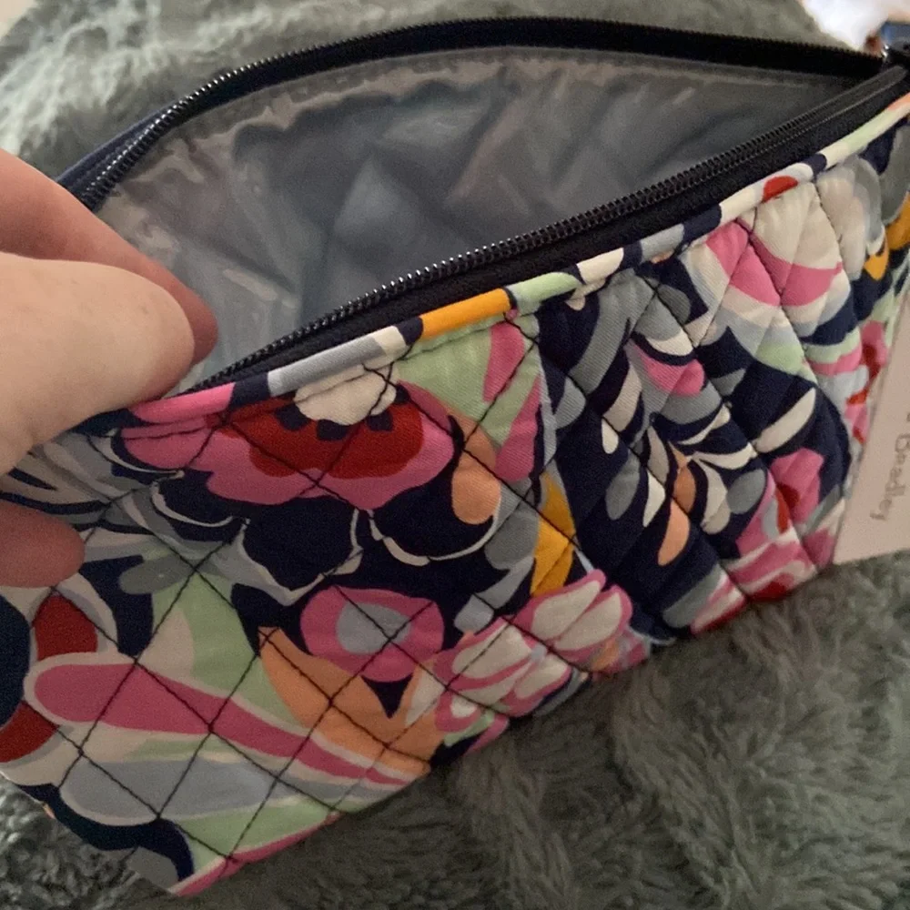 Vera Bradley Medium Travel Cosmetic, Mod Paisley - Picture 1 of 7
